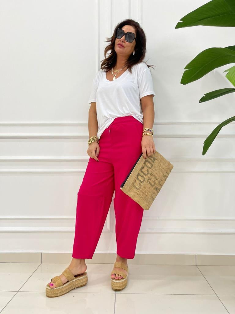 Amon Kadın Pembe Pantolon