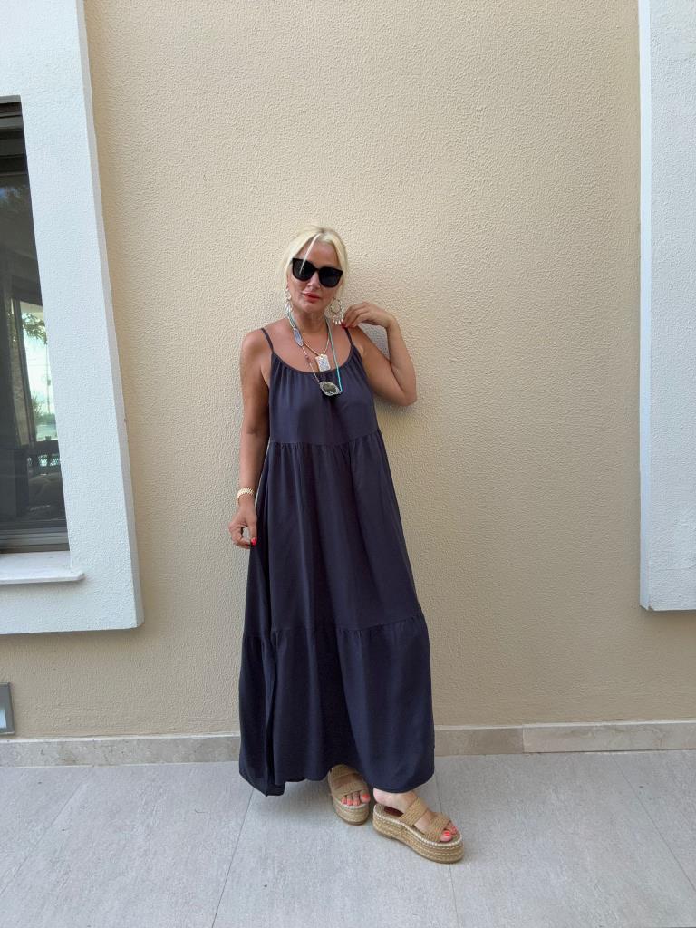 Capy Lacivert Elbise