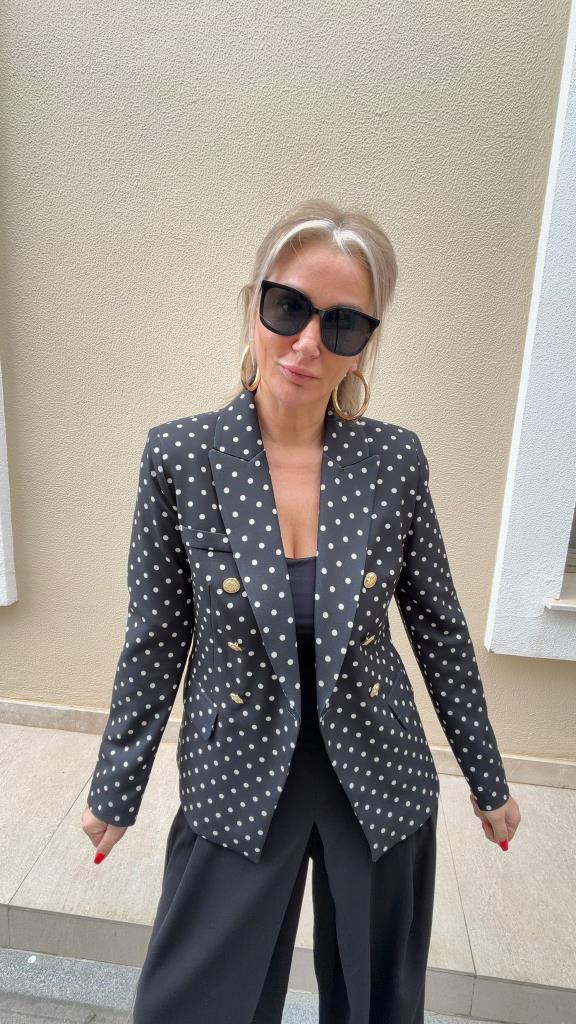 Casey Siyah Blazer