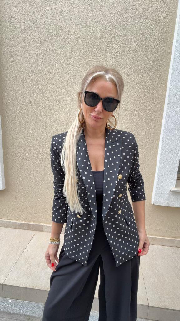 Casey Siyah Blazer