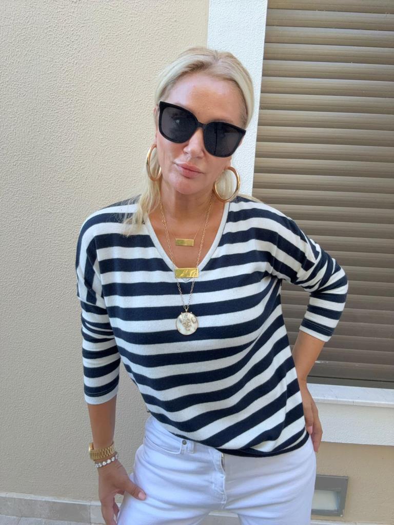 Çiza Lacivert Triko