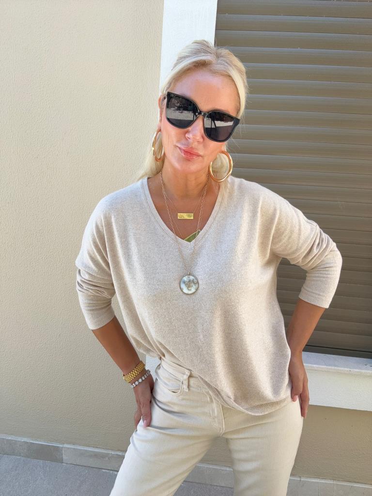 Clista V Yaka Vizon Triko