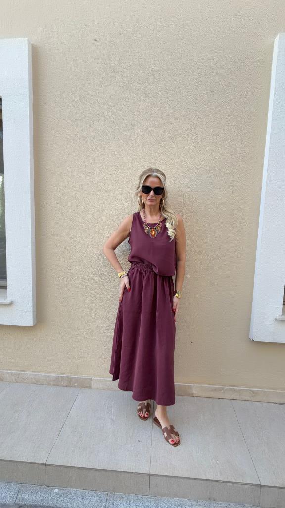 Daily Luxe Bordo Takım