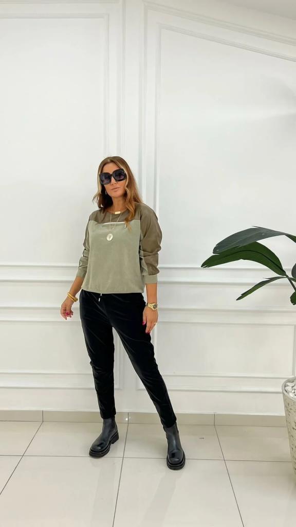 Janet Kadın Siyah Pantolon