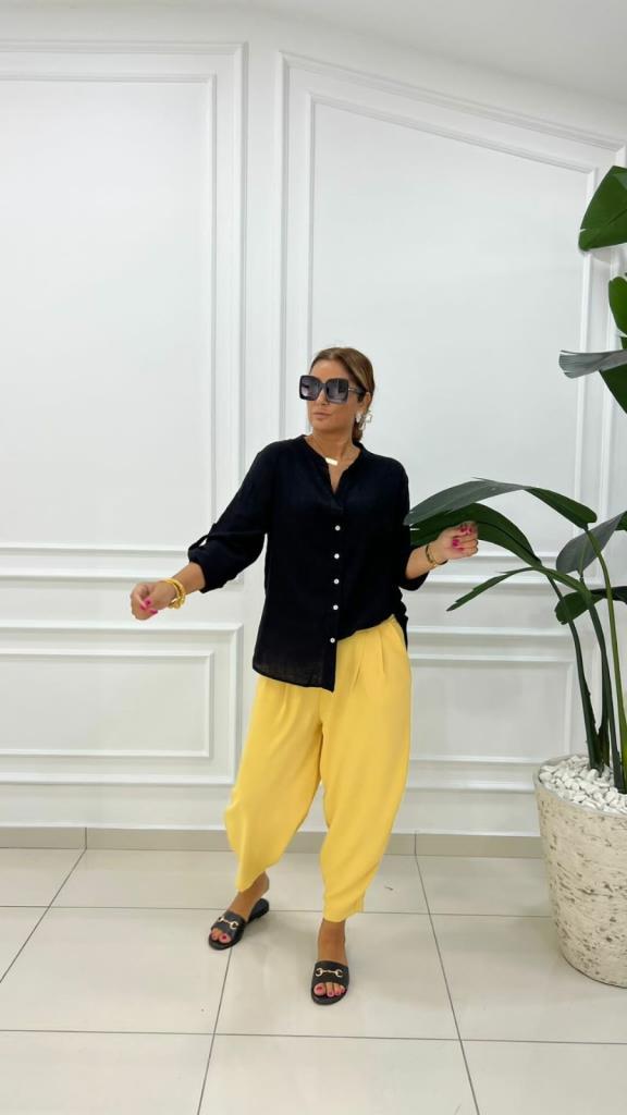 Jarro Kadın Sarı Pantolon