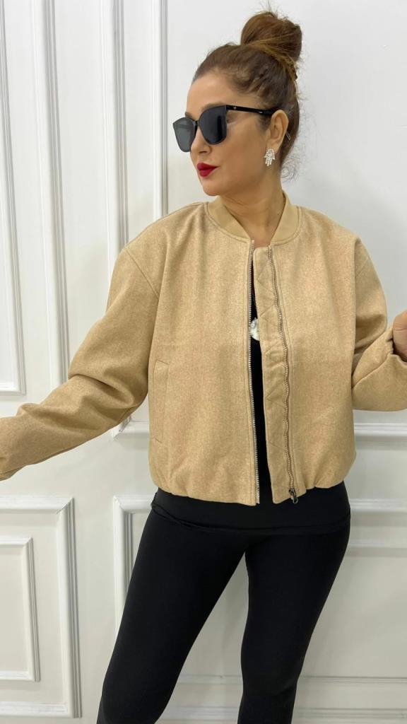 Korbe Kadın Camel Mont