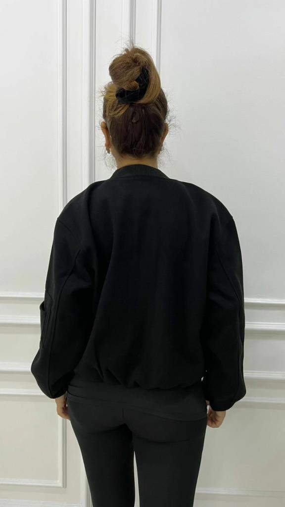 Korbe Kadın Siyah Mont