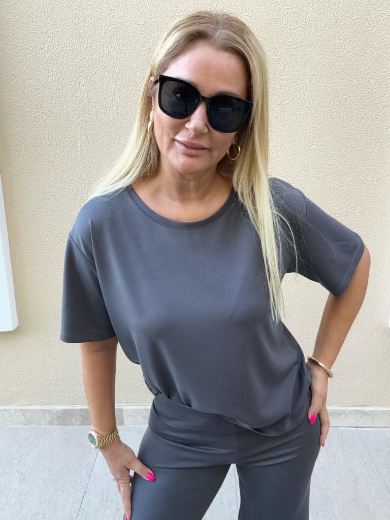 Lambrge İthal Kumaş Antrasit Takım