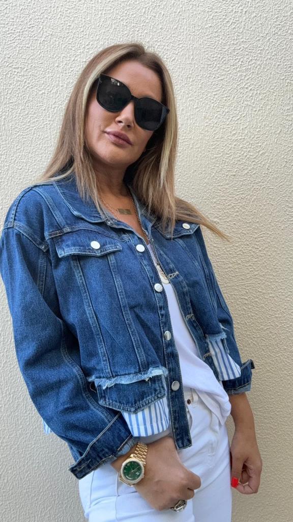 Mosi Koyu Mavi Kot Ceket