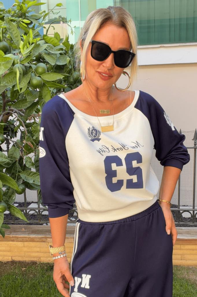 Nancy Modal Lacivert Takım