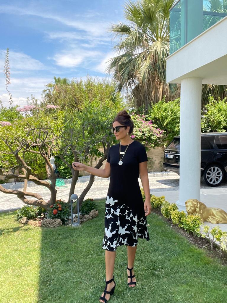 Nero Kadın Siyah Elbise