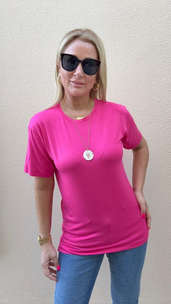 Orka Fuşya T-shirt