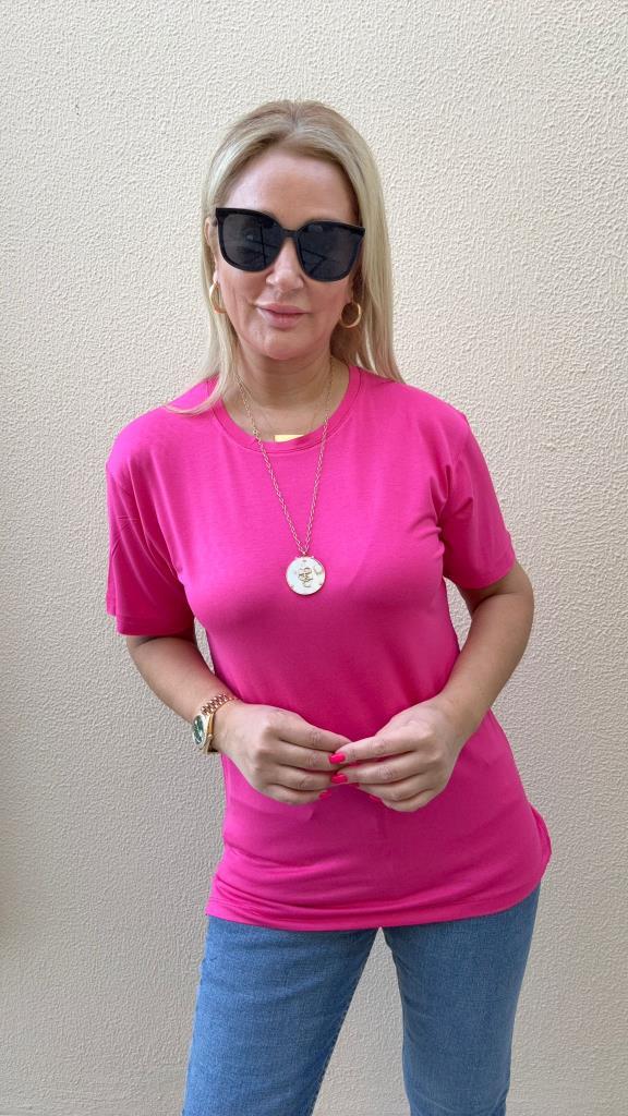 Orka Fuşya T-shirt