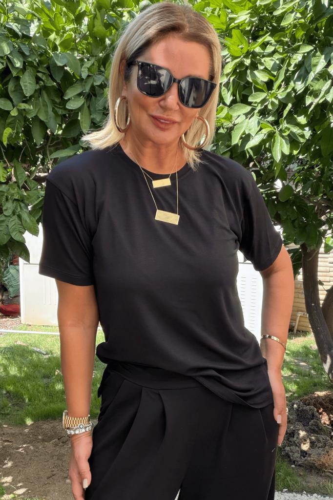 Orka Siyah T-shirt