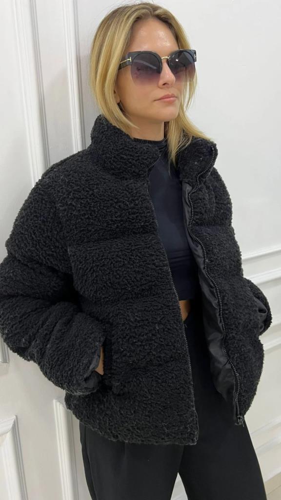 Pungy Kadın Siyah Mont