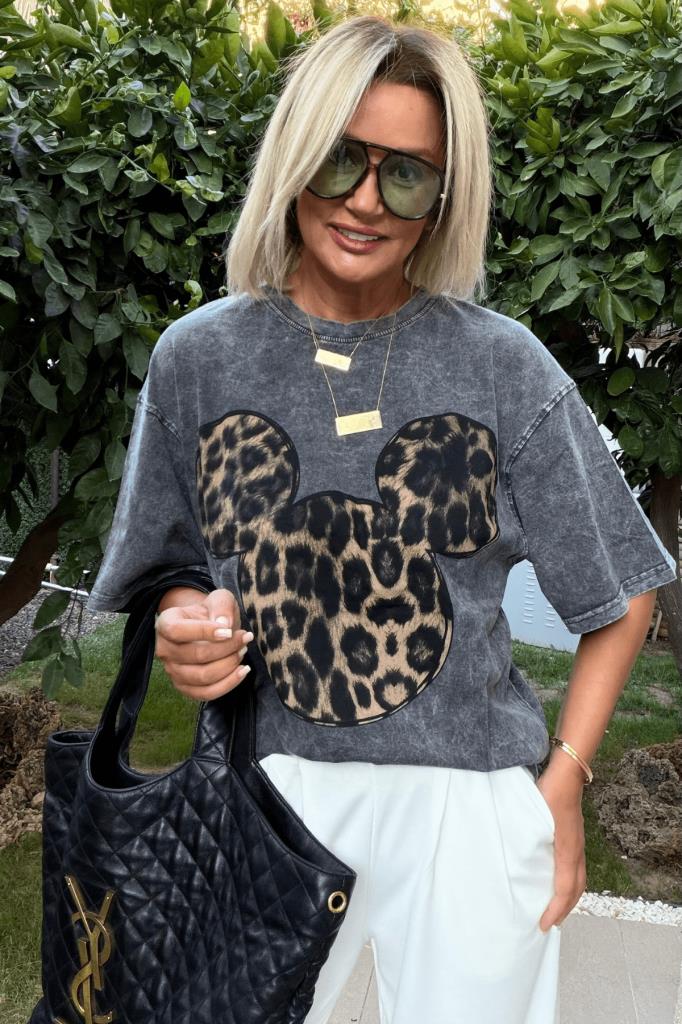 Rebel Oversize Thsirt Antrasit
