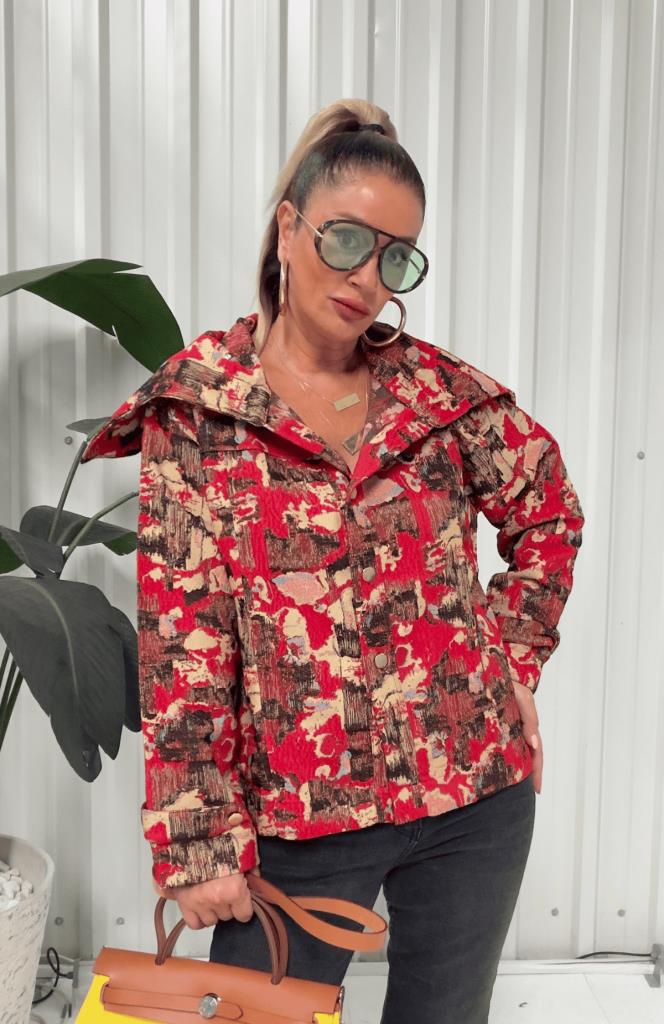 Rosella Desenli Ceket