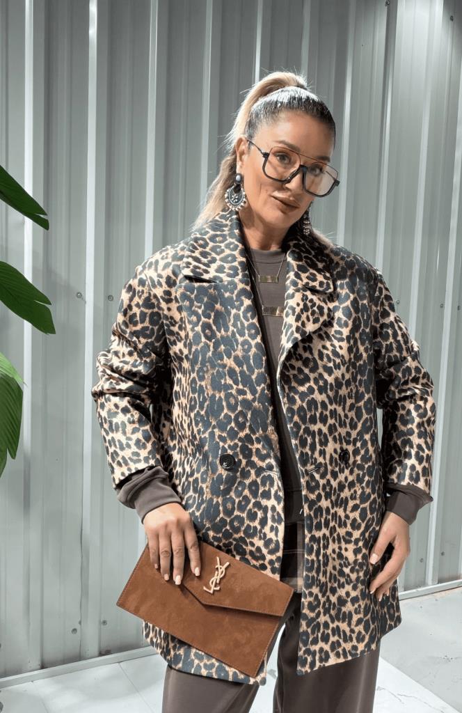 Seflay Kaşe Kaban Leopar