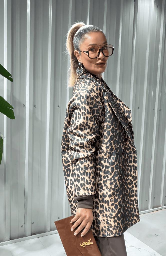 Seflay Kaşe Kaban Leopar
