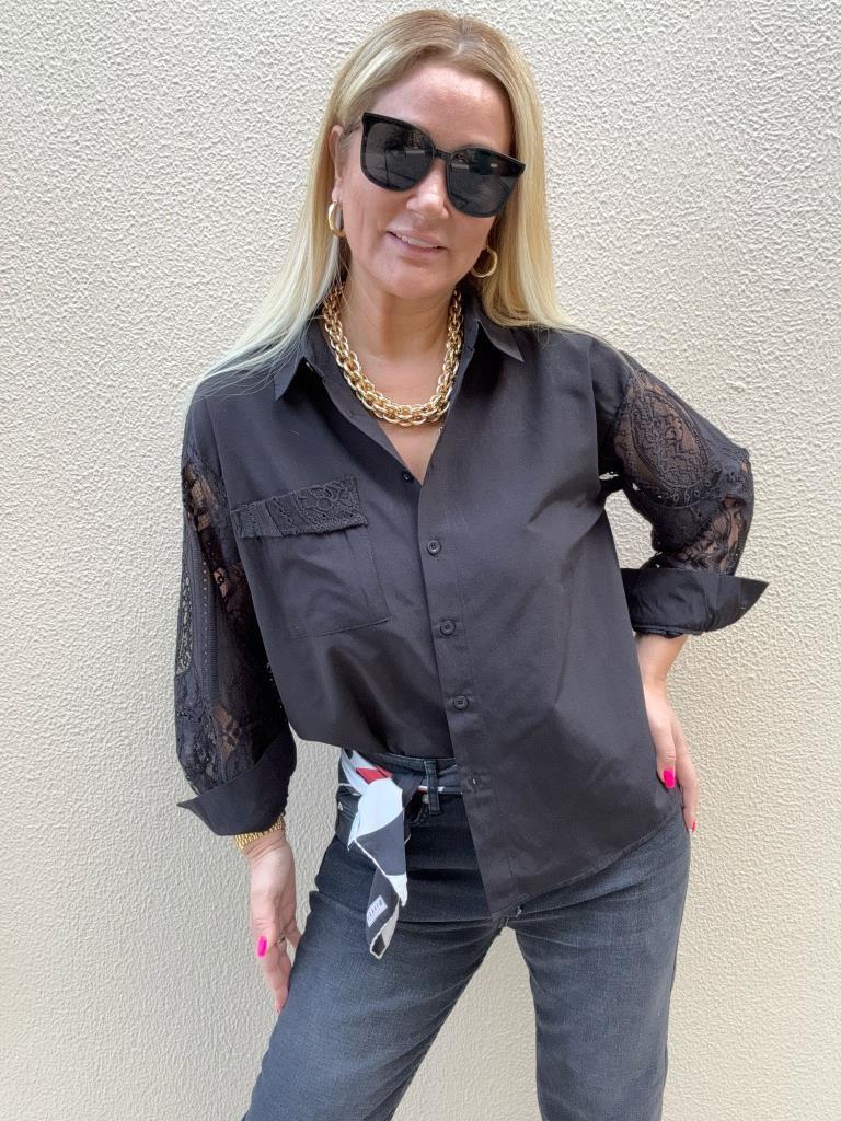 Tanley Siyah Gömlek