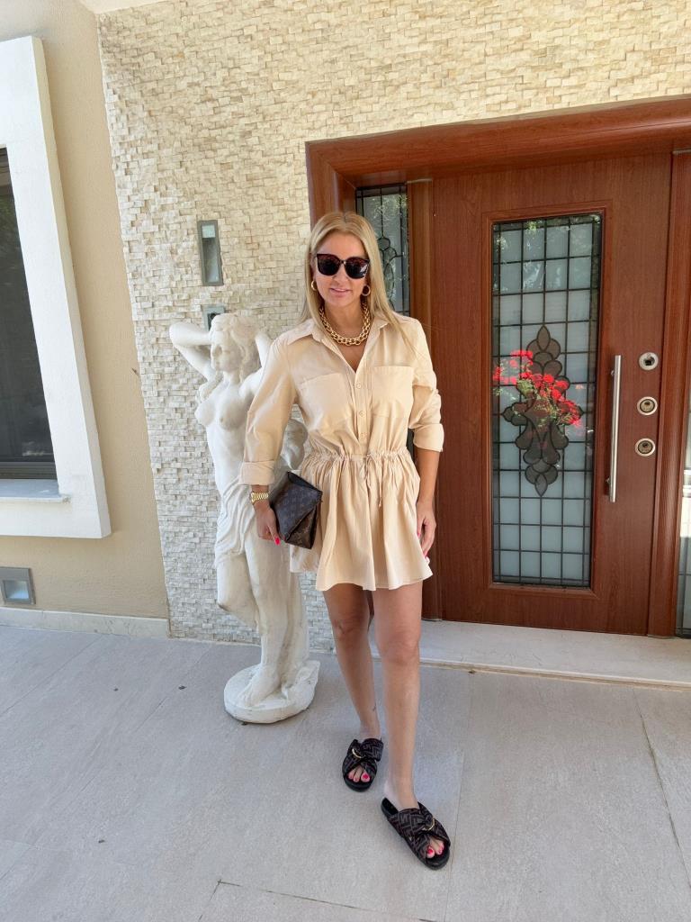 Valera Taş Rengi Tulum