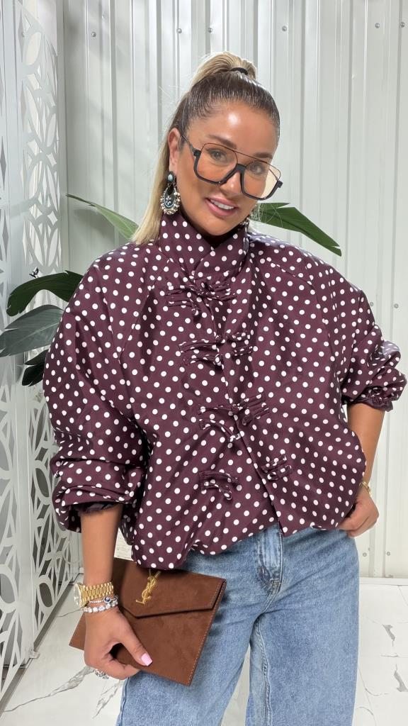 Zarel Puantiyeli Bomber Mont
