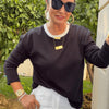 Ashley Biyeli İthal Modal Kumaş Basic Bluz Siyah