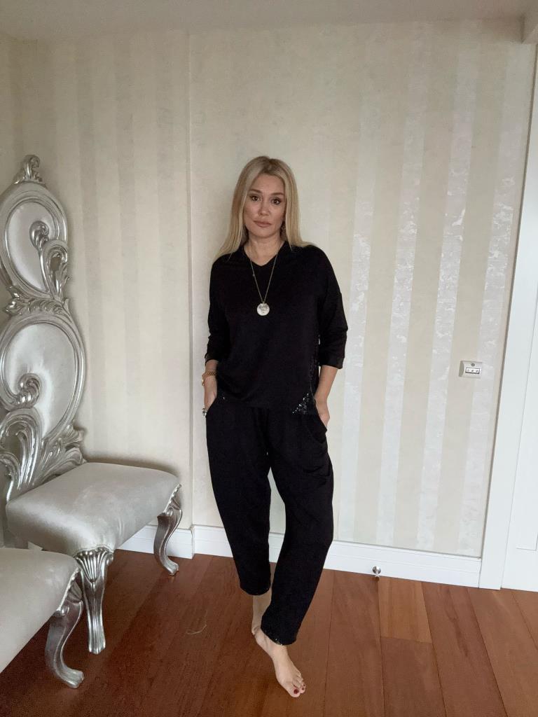 Bracca Siyah Pul Detaylı Takım