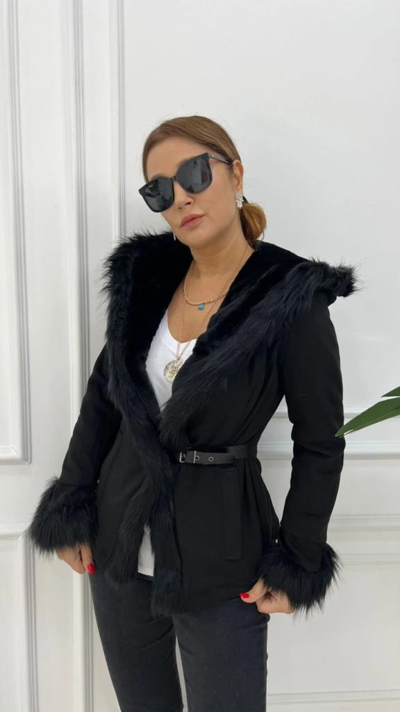 Carel Kadın Siyah Mont