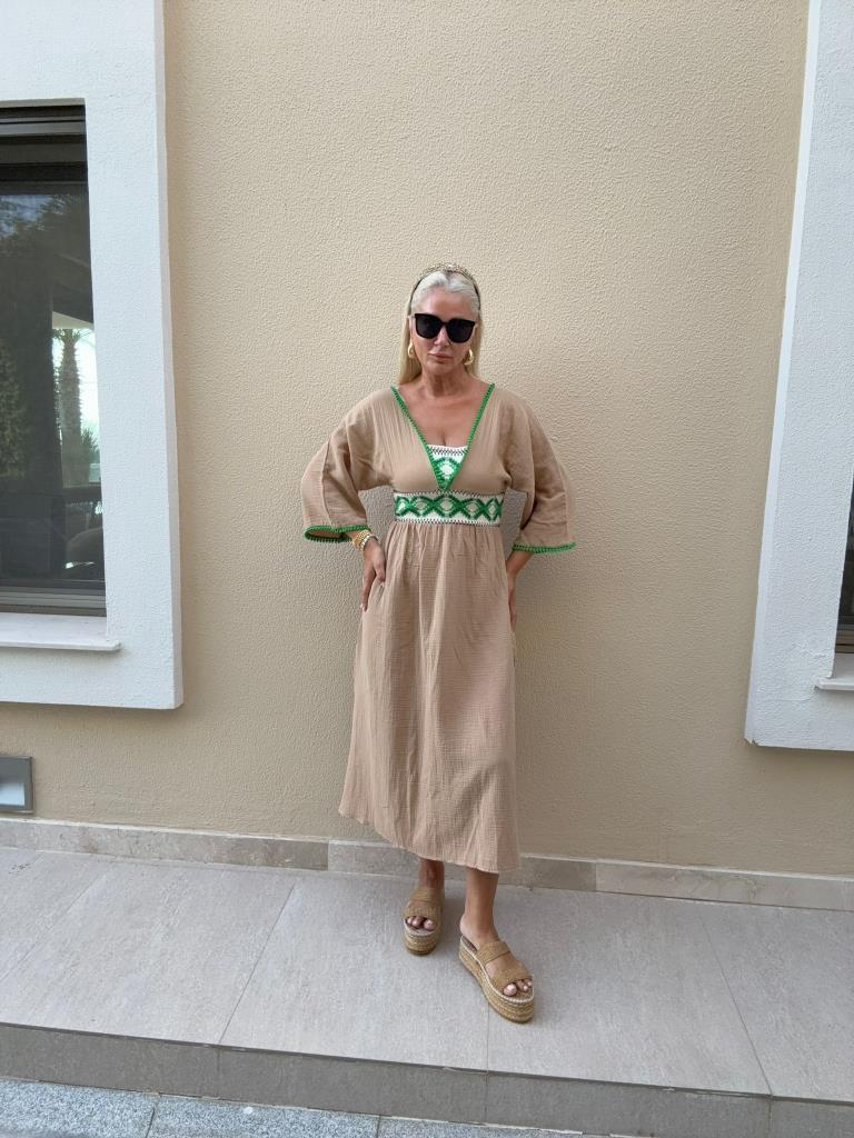 Carioca Kadın Vizon Elbise