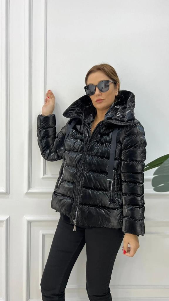 Chamber Kadın Siyah Mont