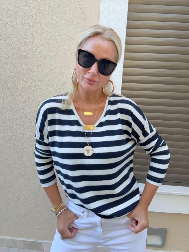 Çiza Lacivert Triko