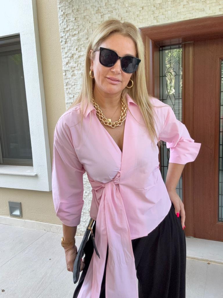 Fergie Pembe Gömlek