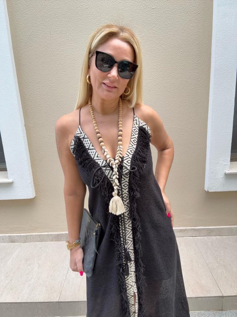 Finna İthal Siyah Elbise