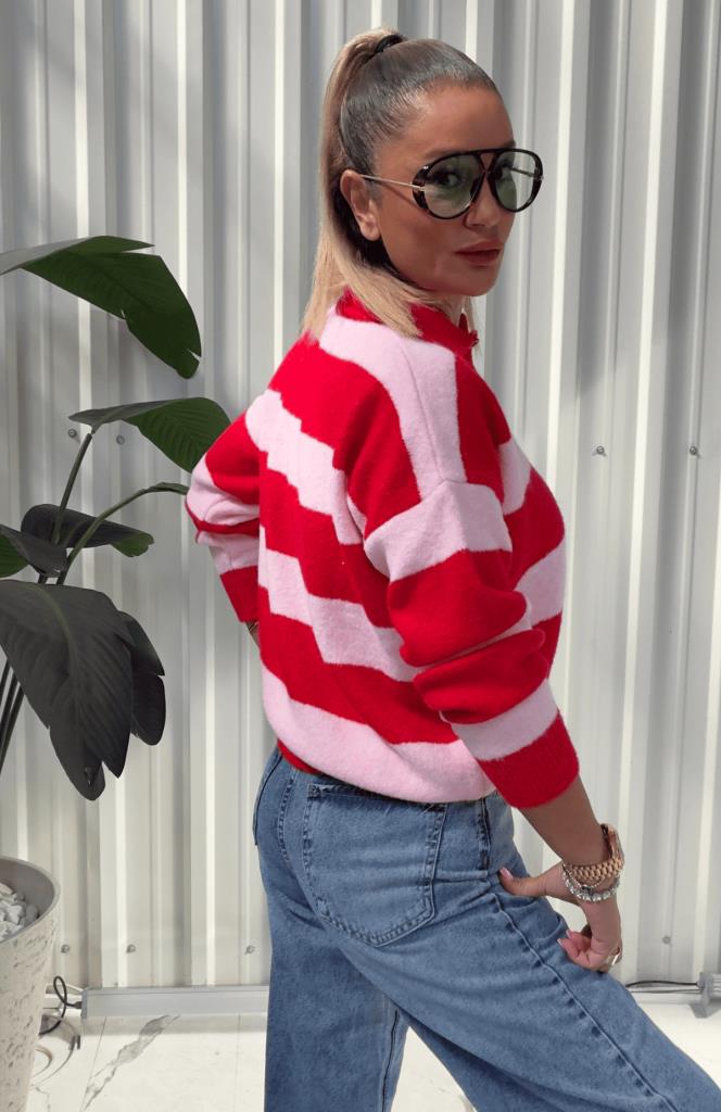 Fluufy Yumoş Kazak Kırmızı