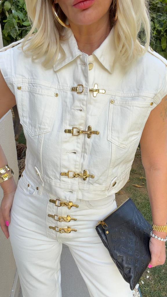 Gold Life Denim Yelek