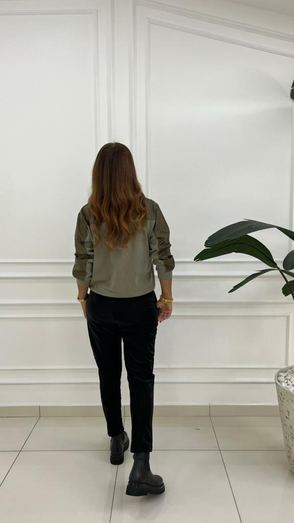 Janet Kadın Siyah Pantolon