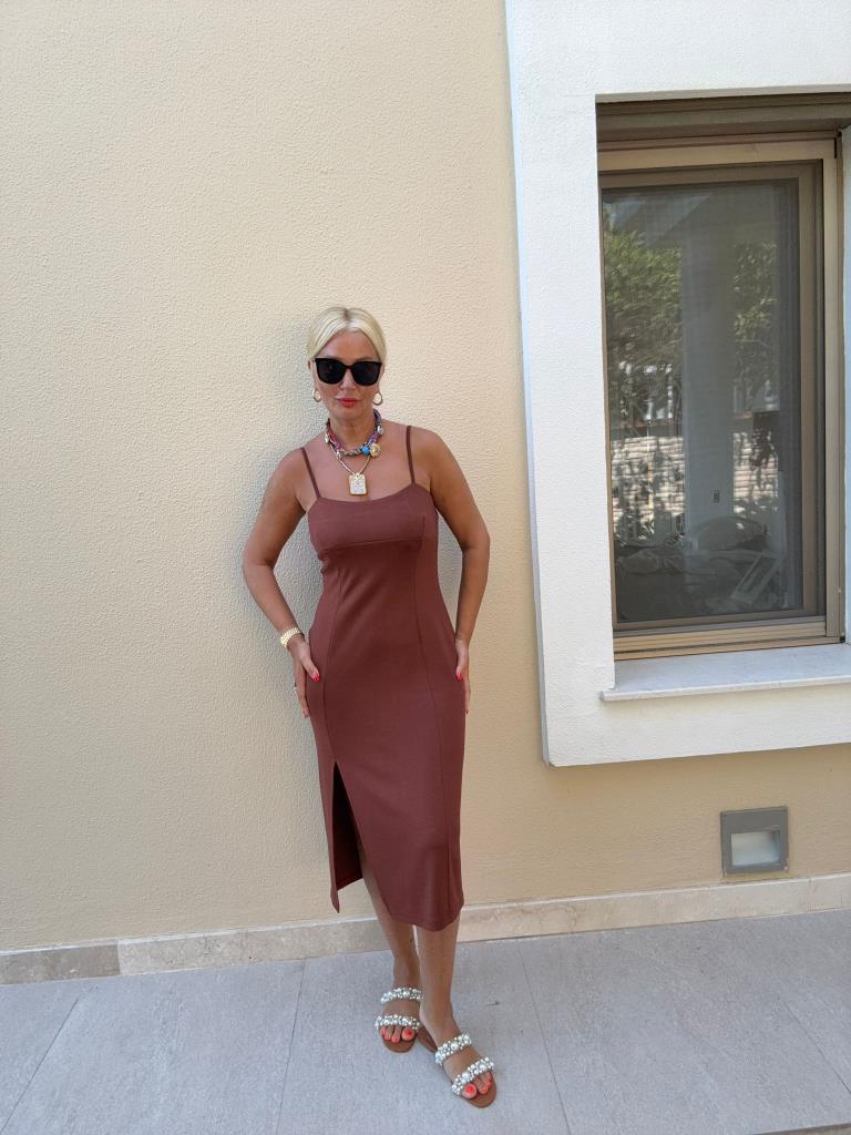 Kalia Kahverengi Elbise