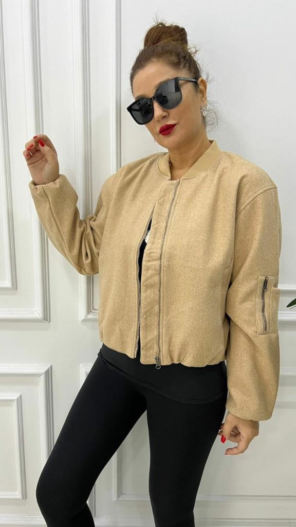 Korbe Kadın Camel Mont