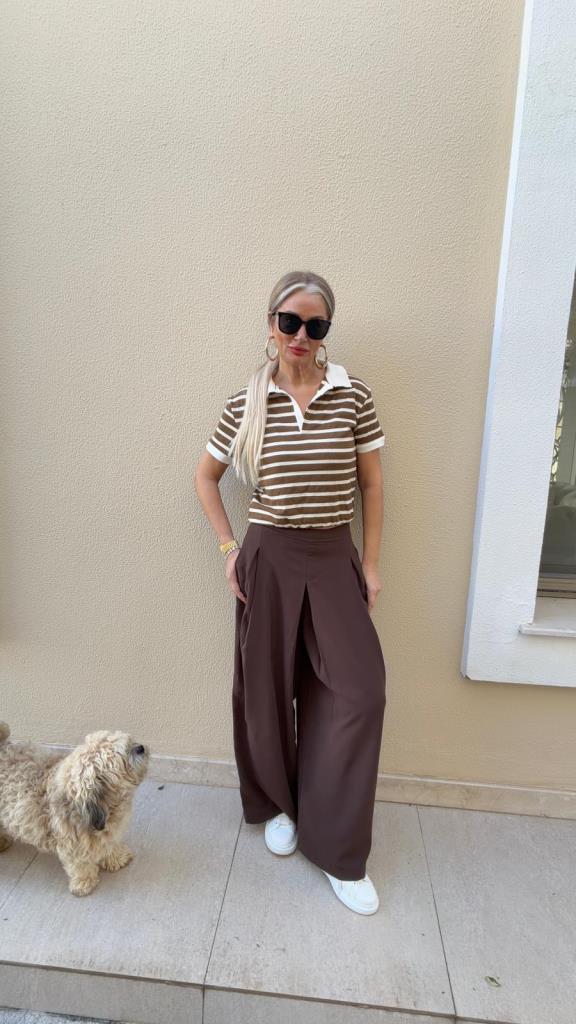 Korla Palozzo Pantolon Kahve