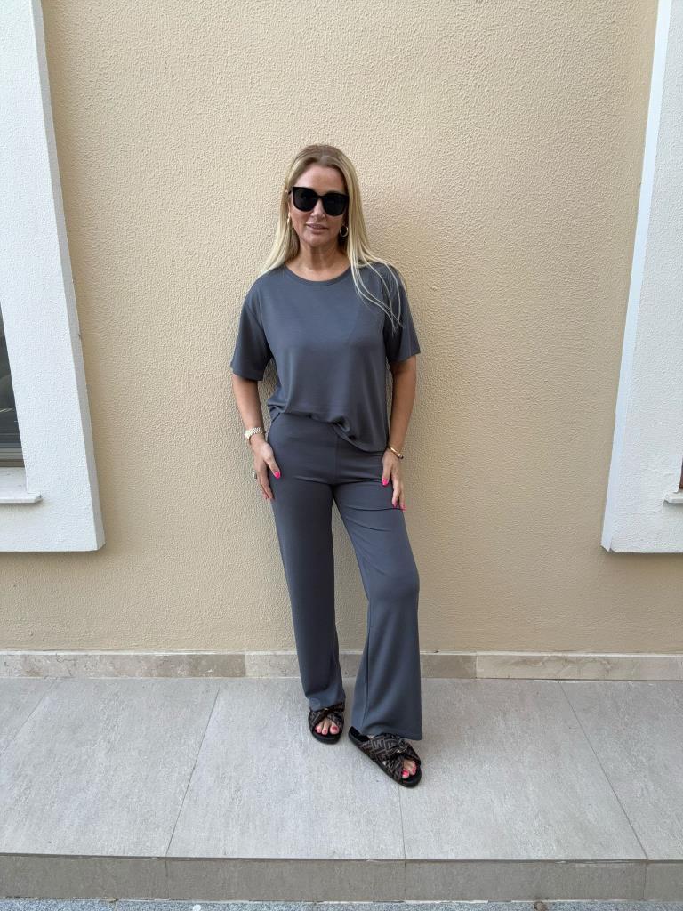 Lambrge İthal Kumaş Antrasit Takım