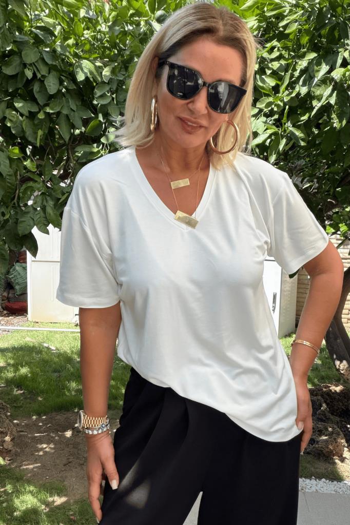 Lily Ekru T-shirt