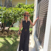 Madame Noir Elbise Lacivert