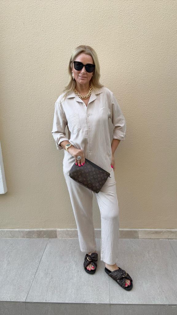 Maky Kadın Taş Rengi Takım