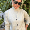 Marcella Triko Hırka & Balıkçı Yaka Atlet Takım Taş