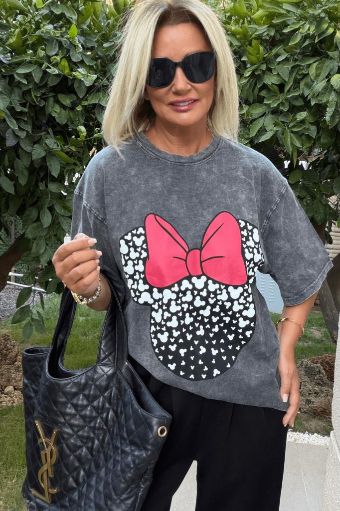 Miny Oversize Tshirt Antrasit