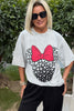 Miny Oversize Tshirt Gri