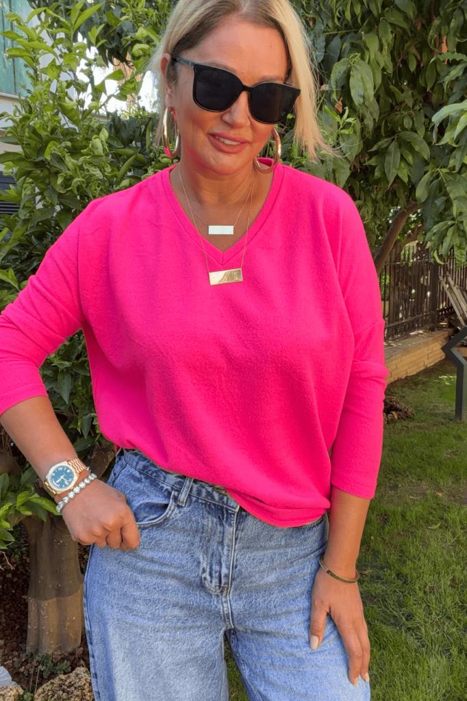 Mochi Yumoş Triko Pembe