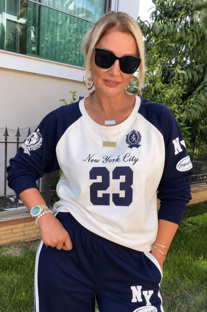 Nancy Modal Lacivert Takım