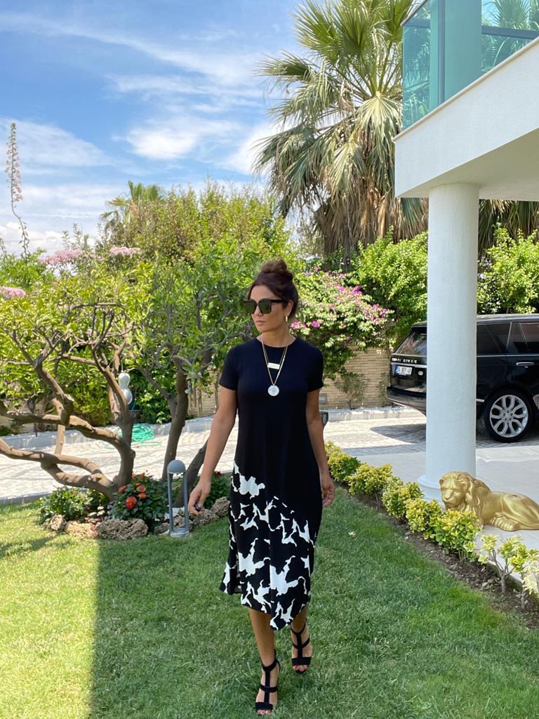 Nero Kadın Siyah Elbise